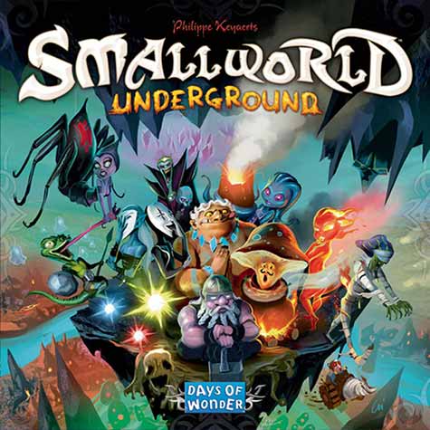 Основната страна на кутията на Small World: Underground